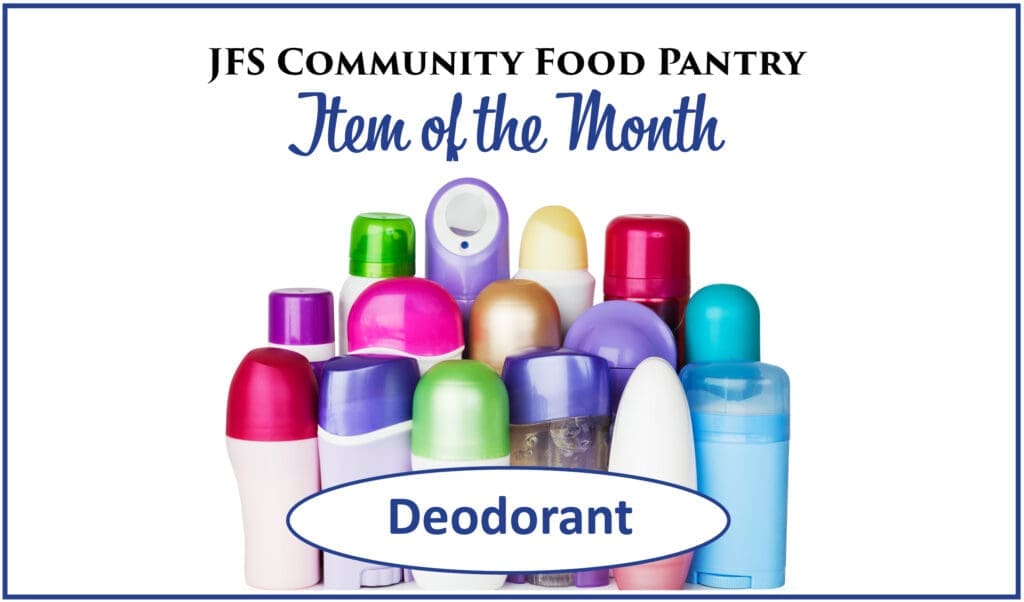Item of the Month deodorant graphic